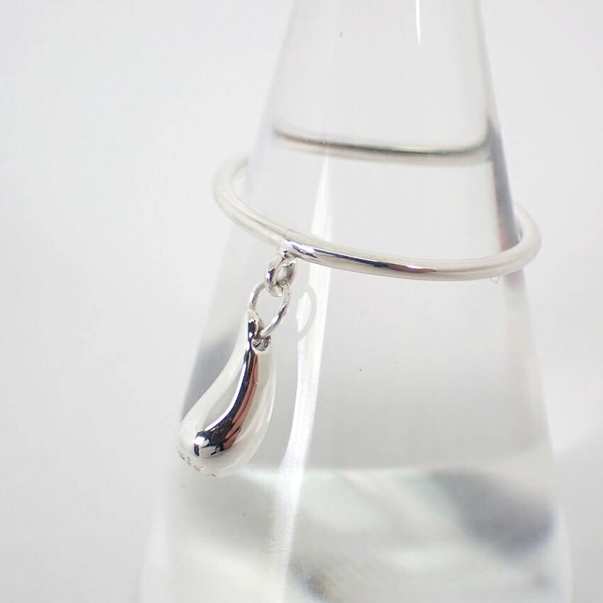 [Pre-owned] Tiffany 925 Teardrop Ring / Size 12 / J51-6
