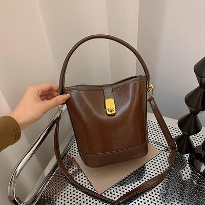 Bags Women'S Retro Bucket Bags Niche Handbags Versatile Women'S Bags Shoulder Bags Crossbody Bags