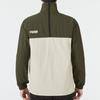 Jackets Men's Olive Green Stand Collar Moderate Straight Fit 849455-64