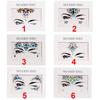 Cat Face Masquerade Rhinestone Stickers & DIY Jewelry Ring for Makeup