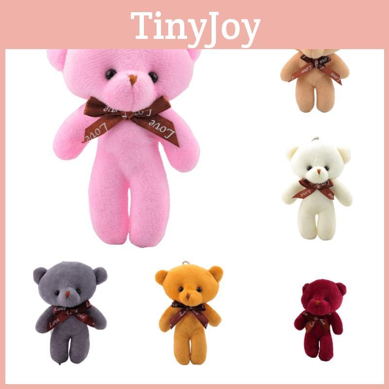 Soft And Durable Teddy Bear Stuffed Toy Keyring For Bag Or Car