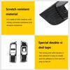 Fit for Challenger Interior Door armrest Power Window Switch Panel Carbon Fiber Accessories for Dodge Challenger 2015 up