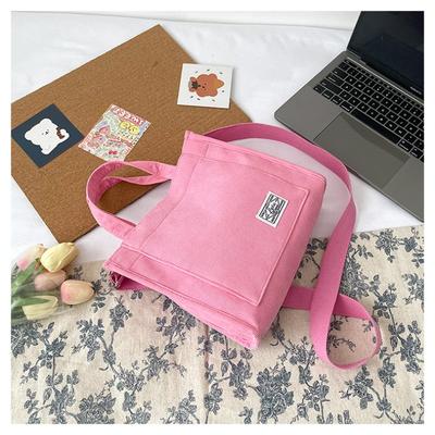 Damentasche Cord Frühling neue Handtasche Harajuku Schulter Umhängetasche Nischenstück