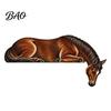 Rustic Home Ornaments Western Horse Wooden Door Topper Decor, 2D Printed Frame Vintage Interior Wood Craft Ornament, Top Shelf Decoration for