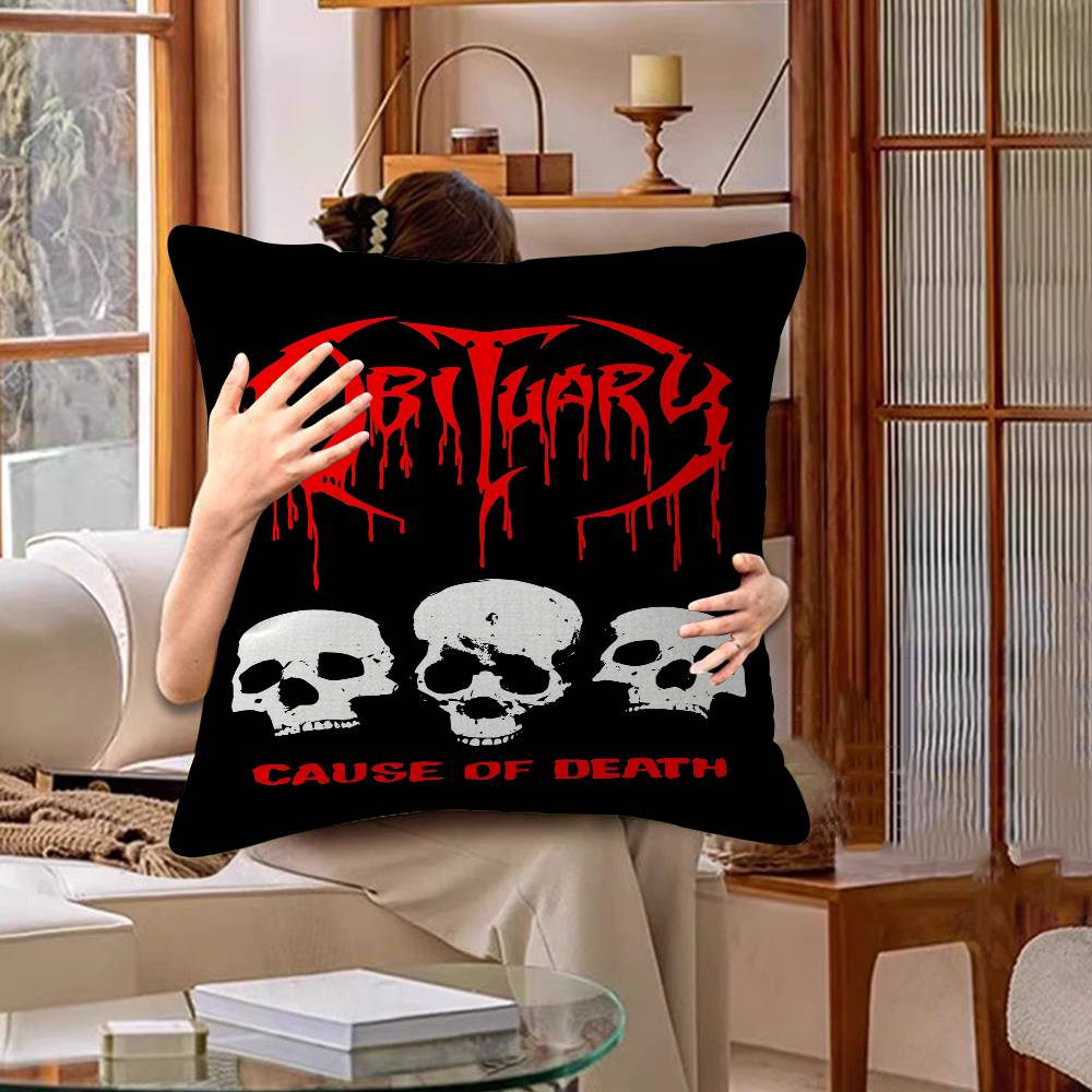 D-Deaths Mental Rock Band Pillow Anime Pillow Sofa Bed Head Pillow Cover Cushion Cover 45X45 Cm Fashion