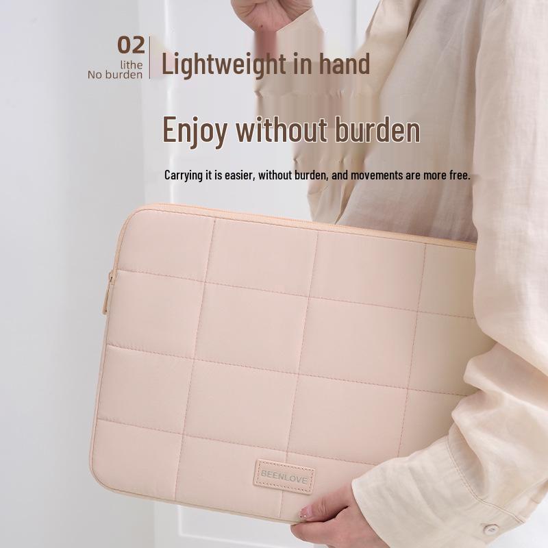 Tragbare stoßfeste 15,6-Zoll-Laptoptasche für Apple und Huawei