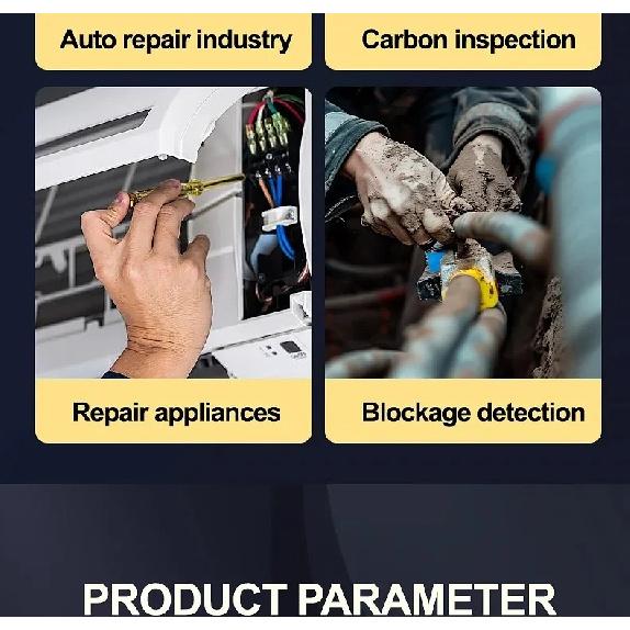 360 ° Rotating Dual-lens Endoscope, 3.9/6.0MM 5-inch IPS Endoscope Inspection Camera, Automotive Mechanical Industrial Endoscope