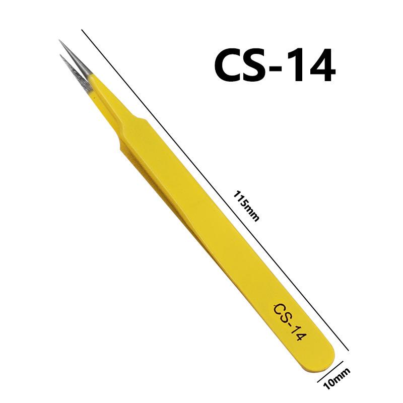 

Forceps Tweezer Straight Anti-magnetic Anti-static Tweezers Curved Industrial Tweezers Stainless Steel Hand Tool China Mainland