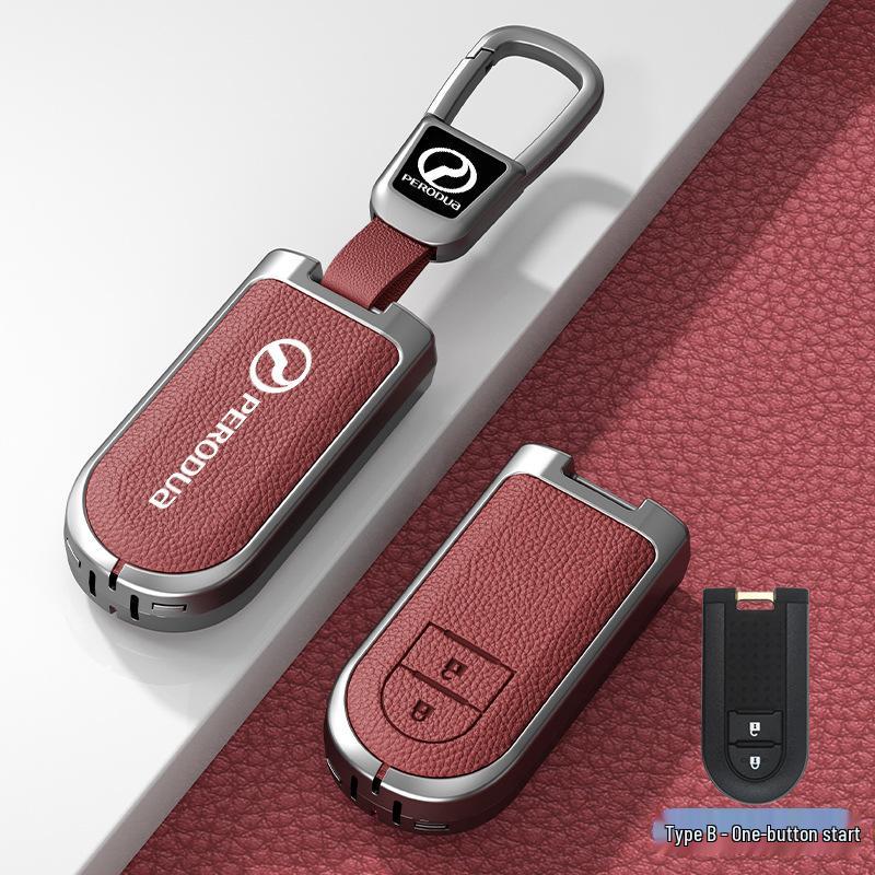 Universal Car Key Case: Fits PERODUA & Toyota Remotes, Key Shell Protection for Men & Women