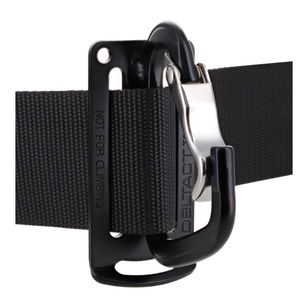 Sankyo Corporation DBLTACT Lightweight Aluminum Tool Curved Gate with Matte Black Hook, Claw, Single, DT-ABS-B