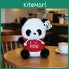 Panda Plüschtier mit PP-Baumwollfüllung Perfekt für Kinder und Sammler
