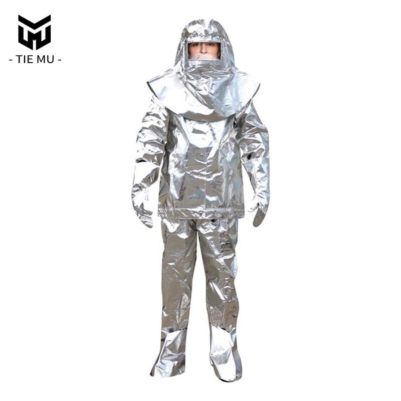 Heat-Resistant Fire Protective Suit Set
