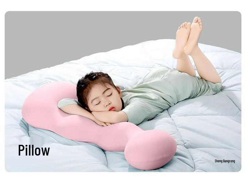 Ergonomic Long Body Pillow for Pregnant Women and Adults - Ideal for Side Sleeping and Leg Support