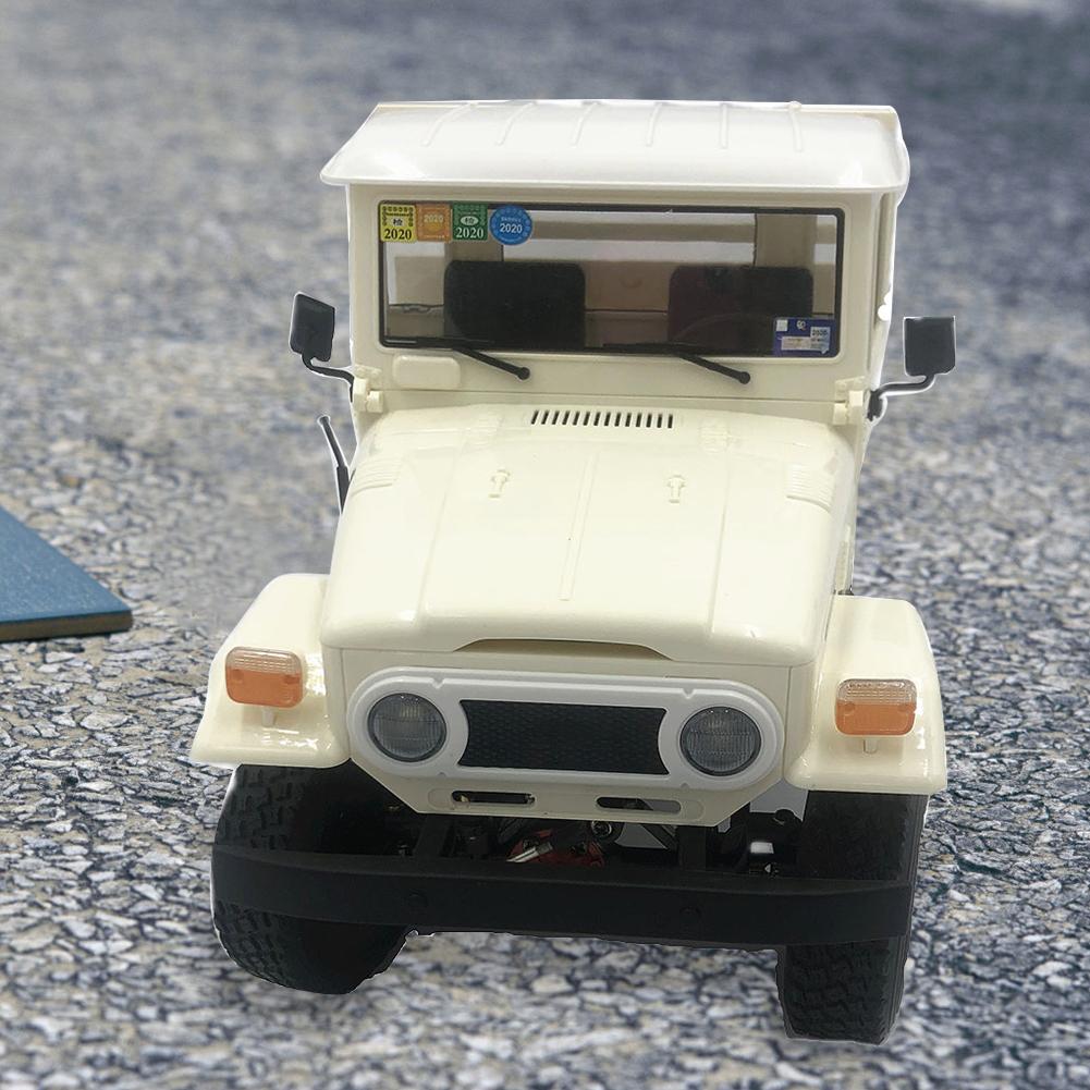 4WD 1 16 Remote Control DIY Assemble Crawler Car Model with 25g Servo 370 Brush MotorBeige