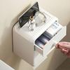 Wall-Mounted Waterproof Bathroom Tissue Box - Punch-Free Toilet Paper Storage Rack