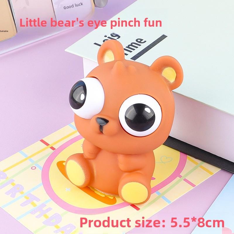 Exploding Bear Eye Children Toys Stress Reliever Home Office Family Gift Fun