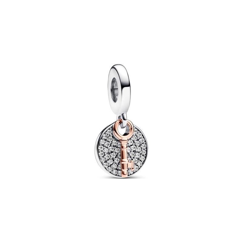 Pandora Key decoration pendant women s silver 783236C01 серебряный
