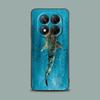 Phone Case for Xiaomi Redmi 15C 14C 12C 13C Redmi Note 15 14 13 12 11 10 Pro Plus 5G 12S Soft Cover Ocean Whale Shark Swimming