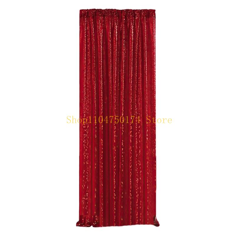 Sparkling Backdrop Curtain For Photographers And Event Companies Quick Installs top sale
