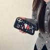 Embroidered Kitty Cat Denim Phone Case for iPhone 15 Pro Max