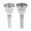 Professonal Nickel Plated Alto Trombone Mouthpiece 12C Instrument Parts Accs