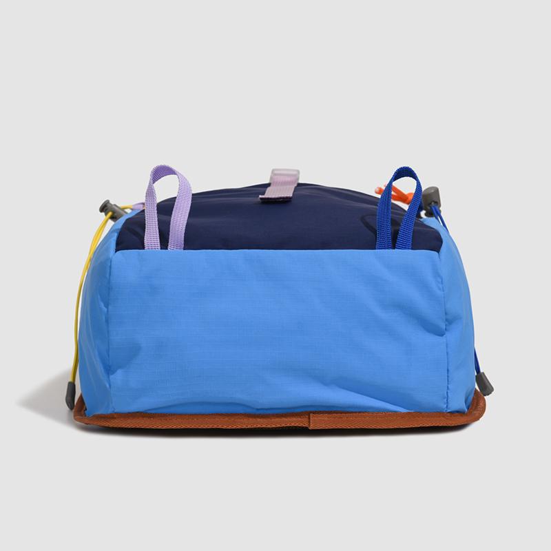 Color Block Outdoor Backpack with Multiple Pockets Lightweight Hiking and Travel Bag for Men and Women
