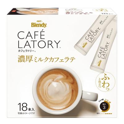 AGF Blendy Cafe Latory Stick Rich Milk Cafe Latte 18 Stäbchen [Kaffee-Sticks]