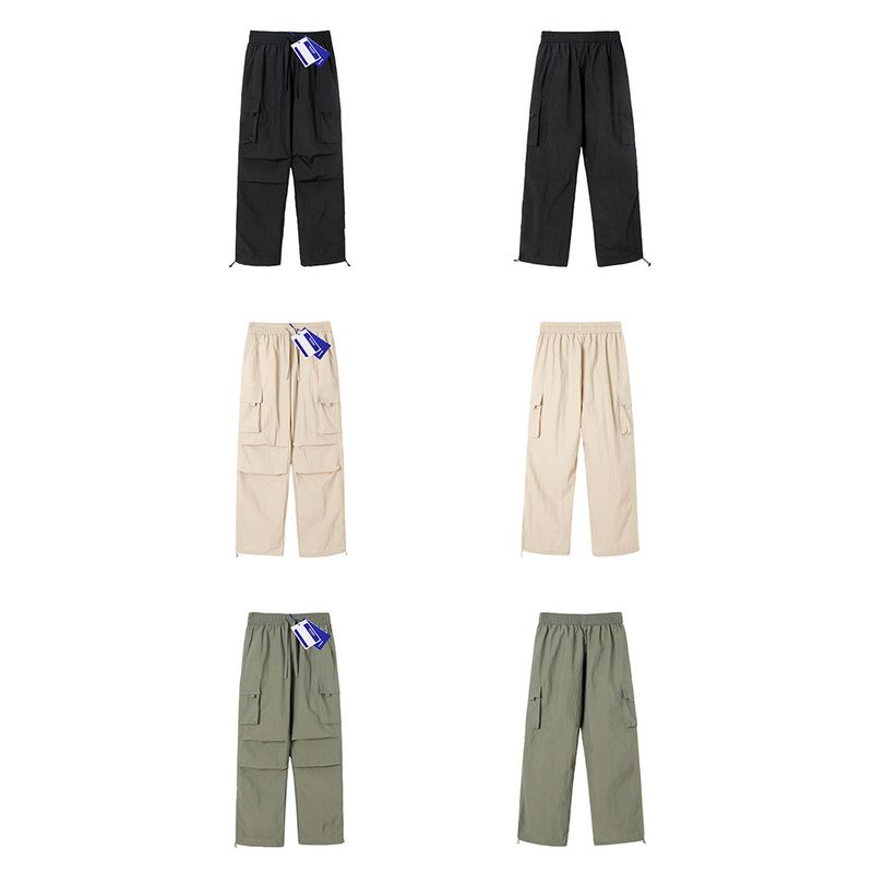 Wassup Men's Cargo Pants Summer Trendy Functional Men's Outdoor Pants New Casual Pants Youth Long Pants