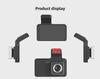 Night Vision Dual Lens Hidden Car Recorder with 4-inch Screen for Cross-border Driving and Reversing Image Recording.