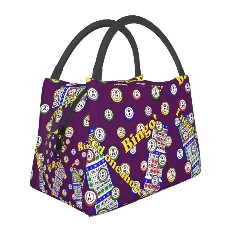 Best Play Bingo Game For Bingo Players Resuable Lunch Box Women Leakproof Cooler Thermal Food Insulated Lunch Bag lunchbag
