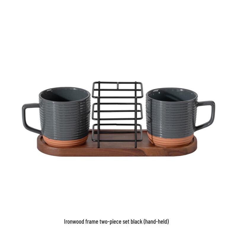 Shangqi Ceramic Mouthwash Cups & Toothbrush Holder Set