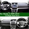 For Mazda 6 Atenza Wagon GG3S GG3P 2009-13 Dashmat Dashboard Cover Trument Panel Protective Pad Dash Mat Anti-Dirt Ornaments
