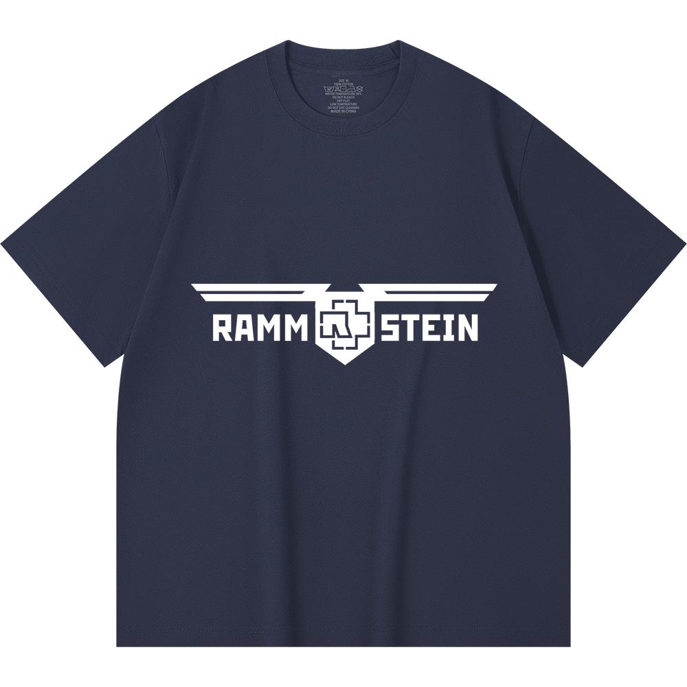 230 g/m² 100% Baumwolle Heavy Metal T-Shirt Rockband Beliebte Musik Druck Unisex Schweres Baumwoll-T-Shirt