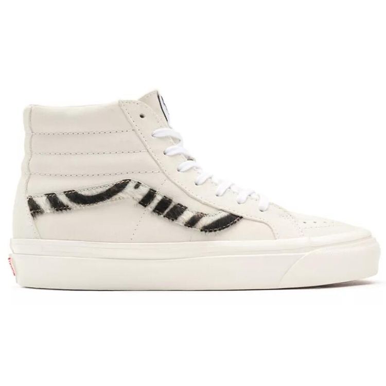 Vans Sk8-Hi 38 DX Anaheim Factory - True White Zebra Unisex Sneakers VN0A38GF4UX