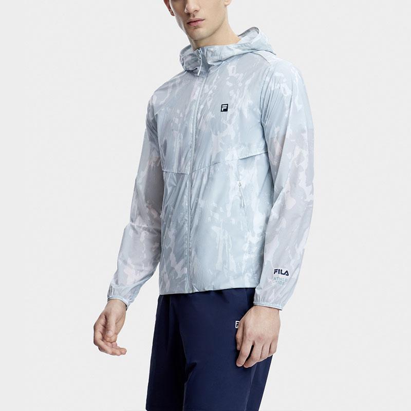New FILA Jackets Men's All Over Print A11M331707F-ZA