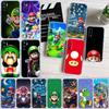 MH85 M-Marios Phone Case for Motorola Edge 20 30 S30 40 50 Fusion Lite Plus Pro Neo Ultra One Power Action Macro Hyper Vision Zoom