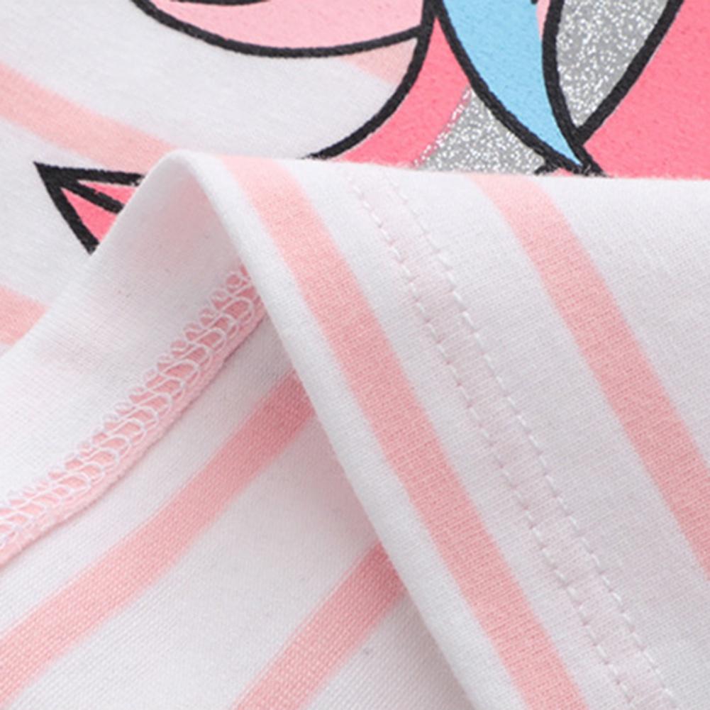 Kreslené tričko Dětské Dívčí Tričko s krátkým rukávem Dětská Dívka Neformální oblečení Dětské oblečení Letní topy