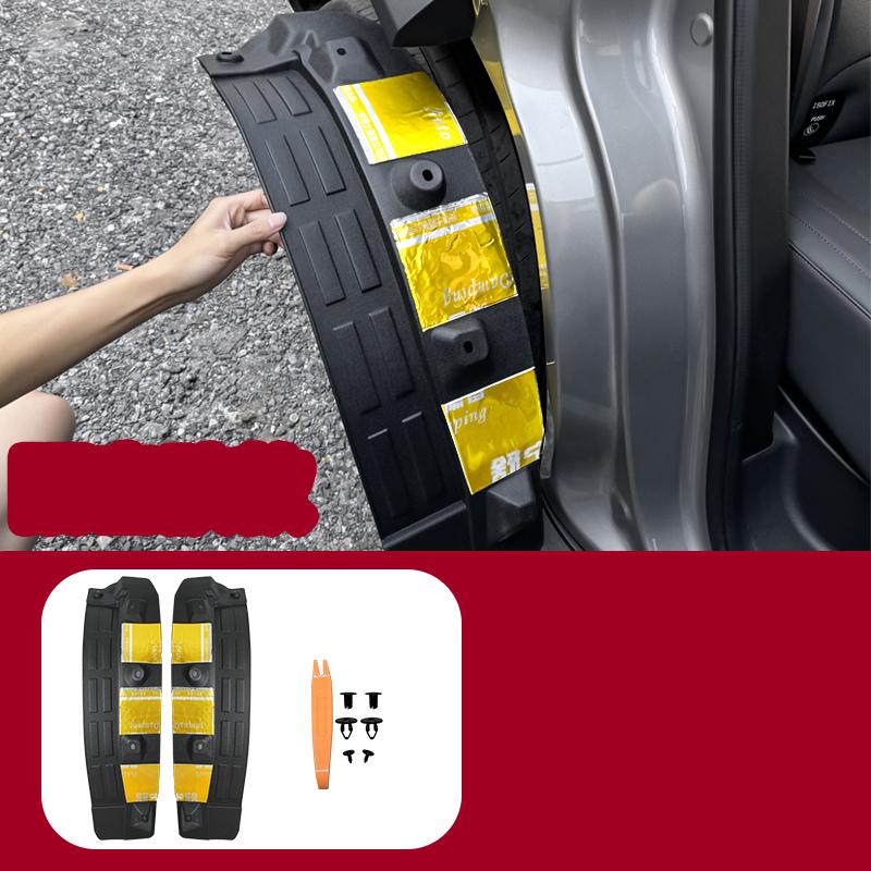 For Chery Jetour T2 2024 2023 Car Mudguards Plastic Fender Cover Rear Wheel Linining Mud Flaps Guard Cover Auto Accessories