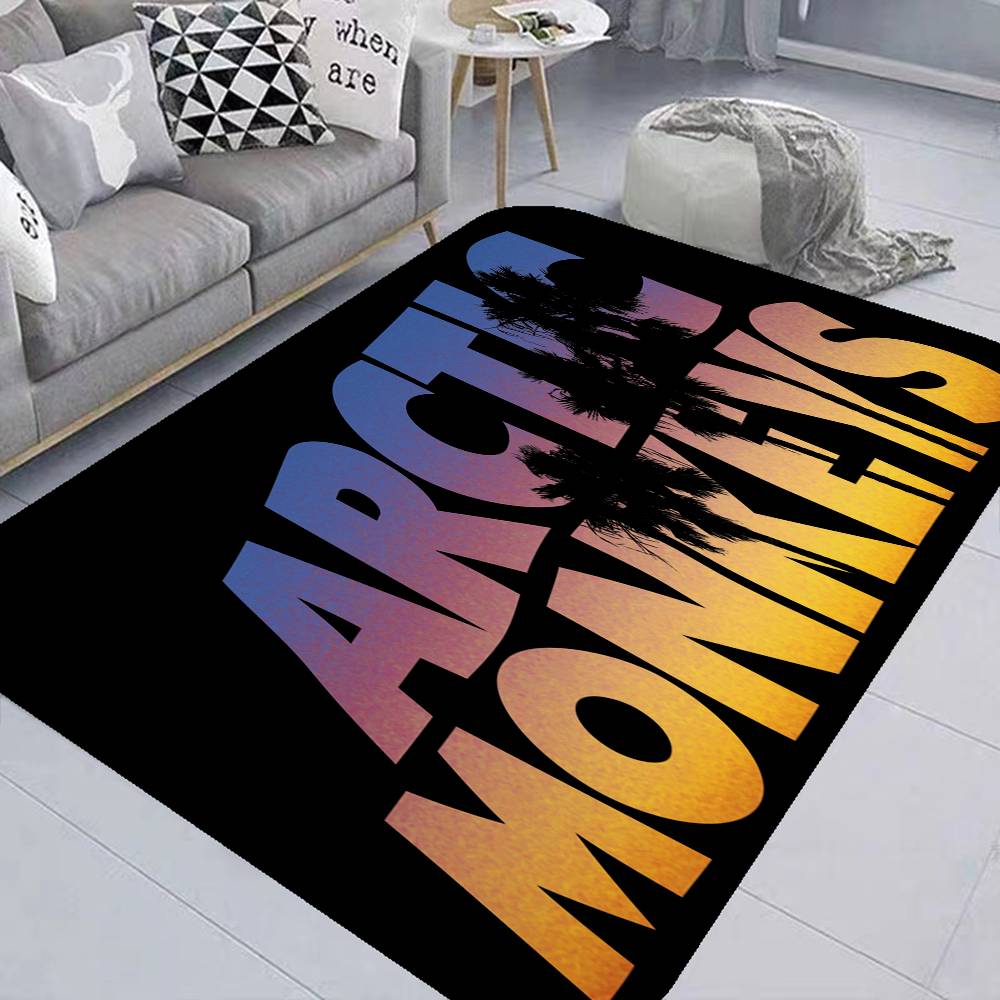 A-ARCTIC M-MONKEYS Bathroom Mat Kids Room Bedroom Decoration Balcony Anti-Slip Doormat Living Room Welcome Rug