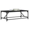  Coffee Table, Black, 100x50x35 Cm, Wood-based Material