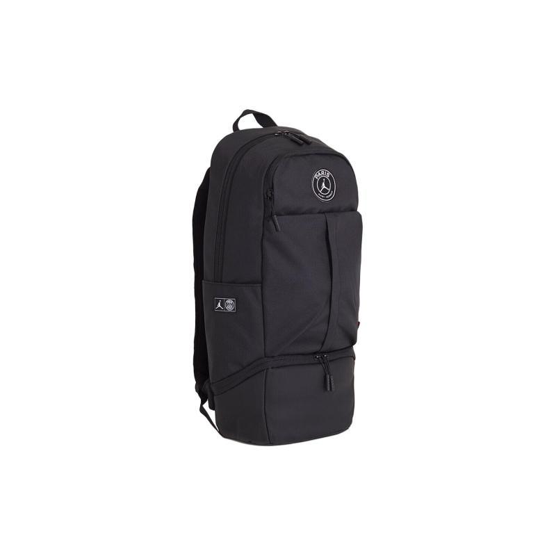 Jordan × PSG Collaboration Polyester Basketball Bag Backpack Regular Unisex Black Jordan 9A0278-023