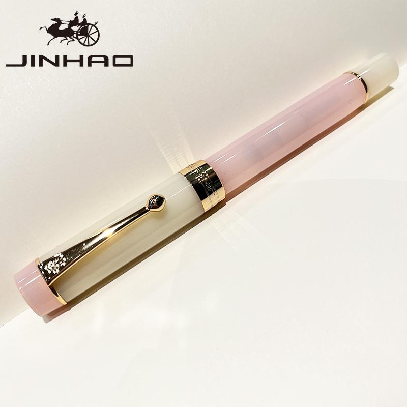 Jinhao Century 100 Elegant Calligraphy Pen, Twist Cap, Fine Nib (M/F/EF) - Ideal for Daily Office Use Fountain Pens Stationery