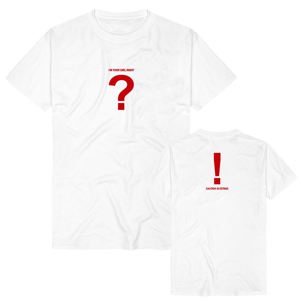 

I M YOUR GIRL RIGHT Tee Tove Lo ESTRUS Album Design T-shirt O-neck Short Sleeve Cotton Female Tshirts Graphic Merch Soft Unisex XS белый