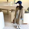 Mädchen Wintermantel aus Wolle und Kaschmir im koreanischen Stil - Dick, mittellang, modisch