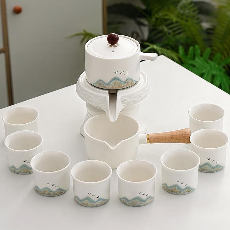 HANDUNYOU Coarse Pottery Kung Fu Tea Set