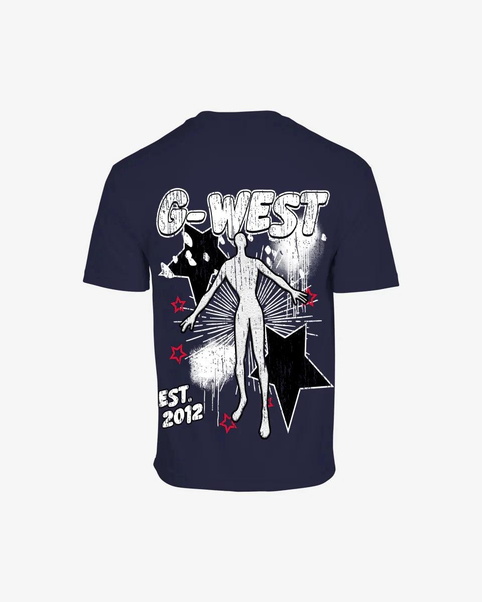 G West OLYMPIC Dazzling Dynamo Life Style Oversized Tee 3XL