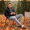Men's Hooded Sweatshirt Pullover Casual Athletic Top for Fall Winter