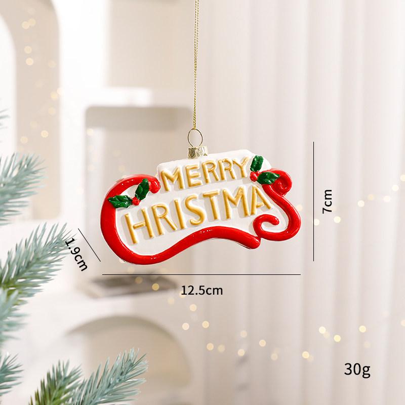 Christmas Old Man Pendant Ornament for Tree Festive Decoration