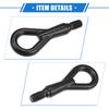 VekAuto BMW 323Ci 325i 850i Tow Hook Durable Metal Black Front Rear Bumper Tow
