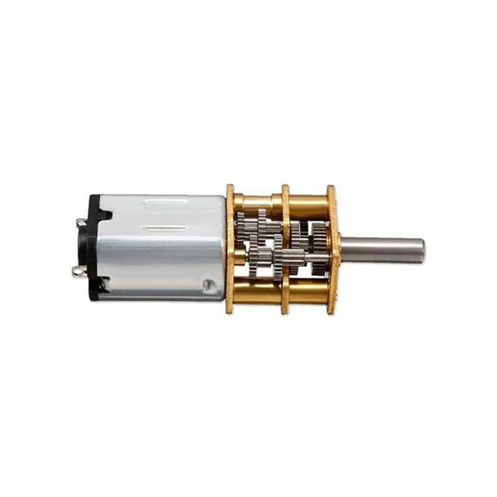 

Full Metal Speed Reduction Motor 3V-6V Micro Gear Motor Replacement Slow Speed Motor 6V 60RPM